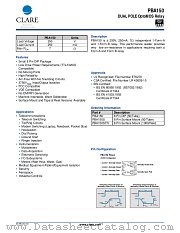 PBA150 datasheet pdf Clare Inc