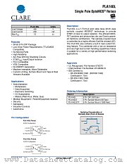 PLA140L datasheet pdf Clare Inc