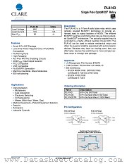 PLA143S datasheet pdf Clare Inc