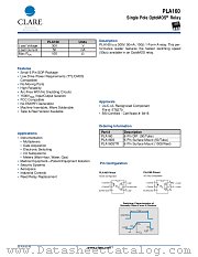 PLA160S datasheet pdf Clare Inc