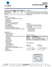 PLB150S datasheet pdf Clare Inc