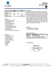 PM1204S datasheet pdf Clare Inc