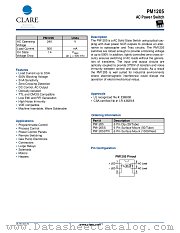 PM1205 datasheet pdf Clare Inc