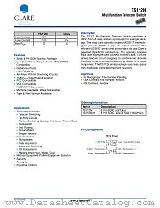 TS112N datasheet pdf Clare Inc