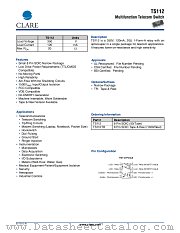 TS112 datasheet pdf Clare Inc