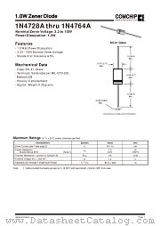 1N4762A datasheet pdf Comchip Technology