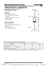 1N5226B datasheet pdf Comchip Technology