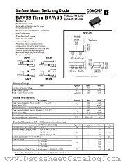 BAW56 datasheet pdf Comchip Technology