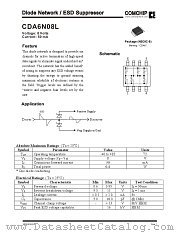 CDA6N08L datasheet pdf Comchip Technology