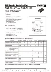 CDBC5100 datasheet pdf Comchip Technology