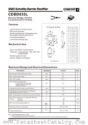 CDBD835L datasheet pdf Comchip Technology