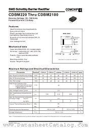 CDBM24 datasheet pdf Comchip Technology