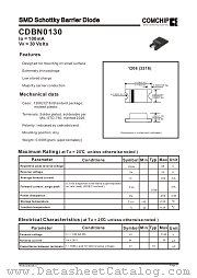 CDBN0130 datasheet pdf Comchip Technology