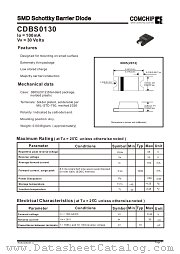 CDBS0130 datasheet pdf Comchip Technology