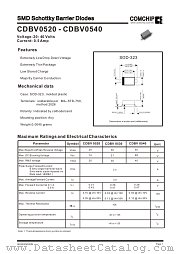 CDBV0540 datasheet pdf Comchip Technology