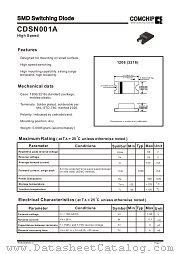 CDSN001A datasheet pdf Comchip Technology