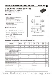 CEFA103 datasheet pdf Comchip Technology