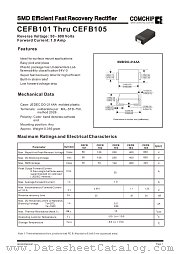 CEFB105 datasheet pdf Comchip Technology