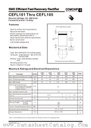 CEFL101 datasheet pdf Comchip Technology