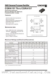 CGRA155 datasheet pdf Comchip Technology