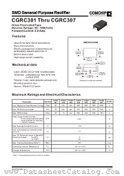 CGRC303 datasheet pdf Comchip Technology