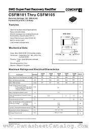 CSFM105 datasheet pdf Comchip Technology