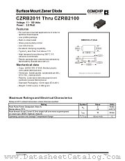 CZRB2033 datasheet pdf Comchip Technology