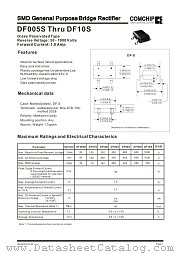 DF06S datasheet pdf Comchip Technology