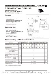 DF1506S datasheet pdf Comchip Technology