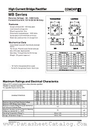 MB3505-3510 datasheet pdf Comchip Technology