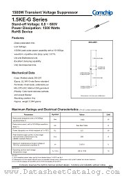 1.5KE350A-G datasheet pdf Comchip Technology