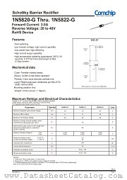 1N5822-G datasheet pdf Comchip Technology