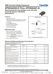 ATV04A190J-G datasheet pdf Comchip Technology