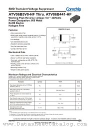 ATV06B360J-HF datasheet pdf Comchip Technology