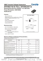 ATV50C900JB-G datasheet pdf Comchip Technology