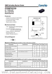 CDBF0230 datasheet pdf Comchip Technology