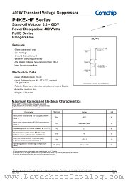 P4KE24A-HF datasheet pdf Comchip Technology