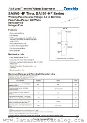 SA300CA-HF datasheet pdf Comchip Technology