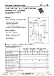 SR3030PT-G datasheet pdf Comchip Technology