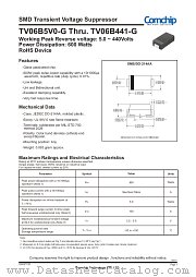 TV06B850JB-G datasheet pdf Comchip Technology