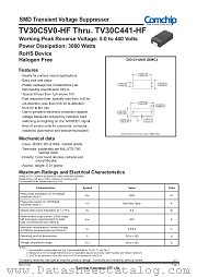 TV30C7V5JB-HF datasheet pdf Comchip Technology