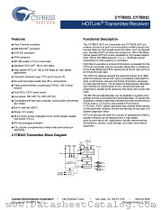 CY7B933-400JXC datasheet pdf Cypress