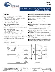CY2544CT datasheet pdf Cypress