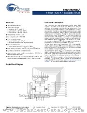 CY62128ELL-45ZXIT datasheet pdf Cypress