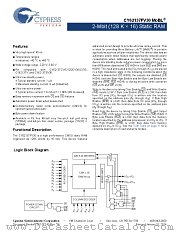 CY62137FV30LL-45ZSXIT datasheet pdf Cypress