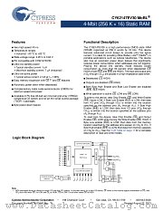 CY62147EV30LL-45BVI datasheet pdf Cypress
