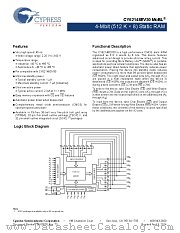 CY62148EV30LL-45ZSXI datasheet pdf Cypress