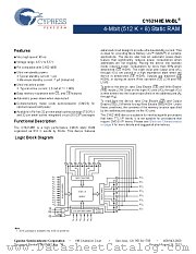 CY62148ELL-55SXA datasheet pdf Cypress
