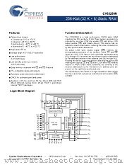 CY62256NLL-55SNXE datasheet pdf Cypress