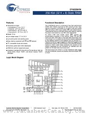 CY62256VNLL-70ZRXI datasheet pdf Cypress